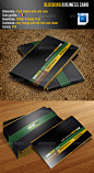 Blocking Business Card - GraphicRiver Item for Sale