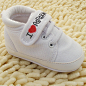 Baby Infant Kids Boy Girl Soft Sole Canvas Sneaker Toddler Newborn Shoes 0-18 M : Toddler Baby Infants Girls Boys Crib Shoes Lace Up Shoes Soft Sole Sneakers Prewalker 0-18M White Pi