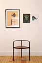 单钢框架与优质木材的结合~Fin椅子设计~~
全球最好的设计，尽在普象网（www.pushthink.com）