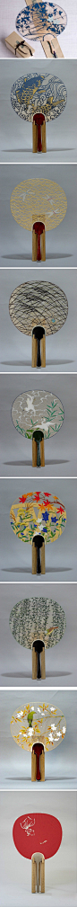京都的传统手工团扇- 纸品创作- 锐意设计网-设计师的网上家园