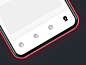 TabBar Icon app ux ui mobile ui home motion design motion animation tab bar icon