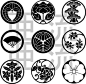 kamon (家紋?), are Japanese emblems used to decorate and identify an individual or family.