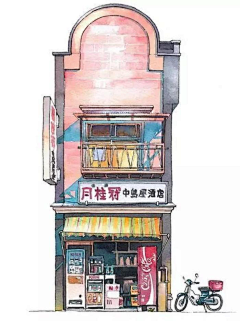 BiangBiang酷采集到水彩小店