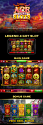 Chinese style slots design : Chinese style slot game design, 