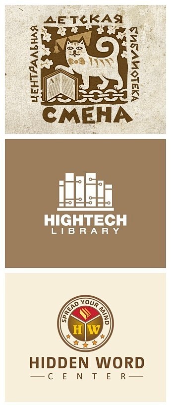 27款优秀的图书馆logo设计，让自己多...