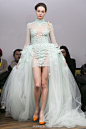 Tony Yaacoub Couture Spring 2014，清新色调，优美浪漫~