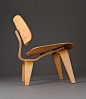 Charles and Ray Eames, 'LCW (Lounge Chair Wood),' c. 1945, molded birch plywood by International Arts & Artists, via Flickr