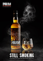 Smokehead : Personal photography and retouching project with Smokehead whisky as the lead actor. We've used real smoke, black reflective surface and luxorious Nachtmann glass to make the picture happen.