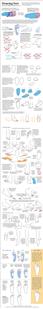 Drawing Feet by `majnouna on deviantART