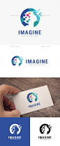 想象标志——人类标志模板Imagine Logo - Humans Logo Templates大脑,孩子,概念、连接、企业发展网络,数字化,电子、工程师、金融、头、高科技、托管、人类、想法,媒体,心灵,分享,分享,聪明,聪明的对象、社会、社交媒体解决方案,系统,系统,科技,技术,认为 brain, child, concept, connection, corporate, development network, digital, electronic, engineer, finance, head