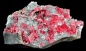 Rhodochrosite on Quartz from China