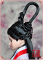 1/6娃娃古装发型043——妙筑玄华；模特：OB，obitsu-淘宝网