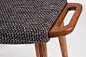 北欧家具 水曲柳 实木沙发凳 梳妆凳 换鞋凳子 胡桃木色 多色可选 Hansen Vegner 原创 设计 新款 2013 正品 代购  丹麦