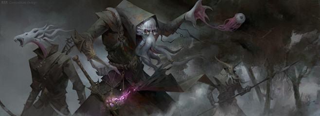 octopus  wizard, zhi...