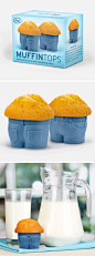 Muffin Tops Baking Cups are too funny #packaging and everyone on the team got a laugh #2013 #toppn: ) PD