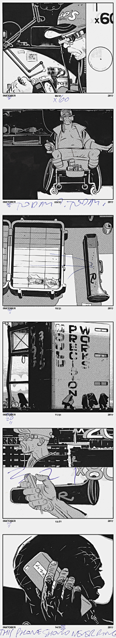 字好丑采集到漫画