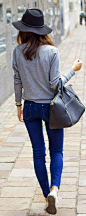 Everyday New Fashion: Best Street Fashion Inspiration And Looks | More outfits like this on the Stylekick app! Download at http://app.stylekick.com