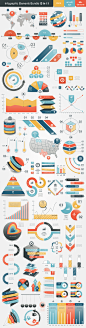 Infographic Elements Bundle (3 in 1) : Infographic Elements Bundle included:- Infographic Elements version 1- Infographic Elements version 2- Infographic Elements version 3Infographic elements (version 1) included:4 icons: bank, time, business grows, cred