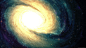 Uma simulação da galáxia mais brilhante encontrada, até então sem nome (Foto: Divulgação)