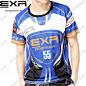 韩国EXR专柜正品男短袖T恤 13年夏季新款半袖T恤EXR赛车T恤13-3-1-淘宝网