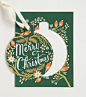 Pine Ornament Card via Rifle Paper Co. | // Design & Typing | Pintere…