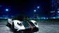 night lights cars Pagani Zonda Cinque cities - Wallpaper (#2924300) / Wallbase.cc