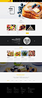 3组餐饮美食类网站页面效果图 by 陈三 - UE设计平台-网页设计，设计交流，界面设计，酷站欣赏