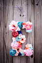 DIY Floral Letter-LOVE-E。#字母情结# #设计# #房间布置# #婚礼布置# @予心木子