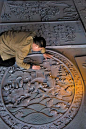 刻泥成画 苏州城里寻访老砖雕(组图)