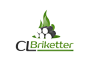 CL Briketter logo design