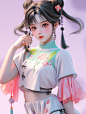 qiuling6689_Realistic_3d_cartoon_style_rendering_chinese_gril___182d1f50-ea2d-4644-9397-d2d92fee615d