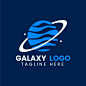 星系星球logo标志矢量图素材