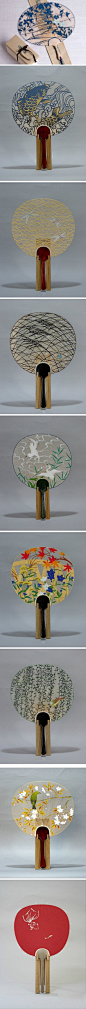 美奇-京都的传统手工团扇