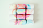 Advent DIY Day 2: Marbled Christmas Crackers by Francesca Stone