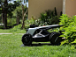 AIRSEEKERS TRON AI robotic lawn mower can intelligently plan efficient mowing paths