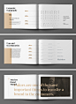 Brand Manual :  Brand Manual and Identity Template – Corporate Design Brochure – with real text!!!Minimal and Professional Brand Manual and Identity Brochure template for creative businesses, created in Adobe InDesign in International DIN A4 and US Letter