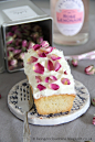 Mini Loaf Cakes à la Peggy Porschen with Vanilla Rose Petal Frosting