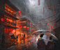 l5r_亚洲_建筑_geisha_brothel_城市_雨_作品编号:173259_高清CG插画、原画下载_千画网588art.com