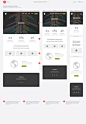 Responsive Website Wireframe Kit : Our new UX Kits Responsive Website Wireframe Kit is a massive library with 30 pages of content blocks, website elements, icons, wireframe examples and templates. Every single component comes in 3 options to quickly creat