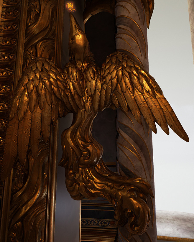 THRONE ROOM – Winged...