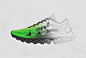 footwear graphene product design  running shoe sketch sneaker Sportswear
