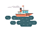 404 Tugboat Illustration