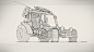 Xploration buggy, César Espejo Pham : Mars buggy sketch 03