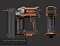 RIDGID 18v HyperDrive Nailers : Vision : Implementation of the RIDGID GEN5X Visual Brand Language to a new category of power tools.
