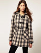 【英国代购】正品Liquorish Check Duffle Coat含税