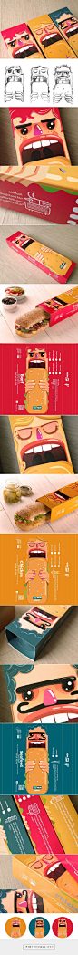 MOMEN ‪#‎Sandwich‬ ‪#‎packaging‬ designed by Mohamed Kamel - http://www.packagingoftheworld.com/2015/04/momen-sandwich.html