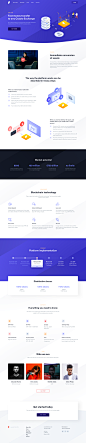 Sint platform landing page