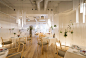 以透明感和花卉为主题的餐厅空间——隈研吾 —— 建筑学院