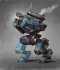Harvest, Gernot Buder : Mech for personal project.