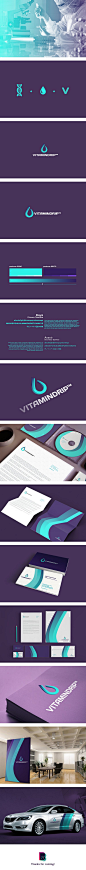 通过B21品牌工作室Vitamindrip，通过Behance